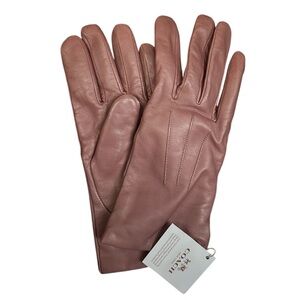NWT mauve coach gloves